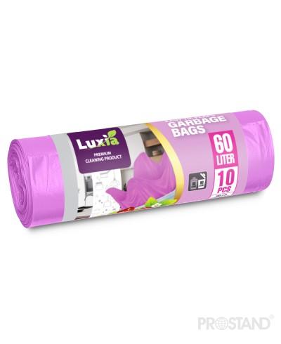 LUXIA Pungi p/u gunoi cu urechi 60 L 10 buc. cu aroma capsuni LUX-4018 /50
