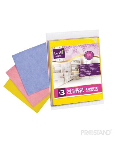 LUXIA Тряпочка универсальная 3шт LUX-4006 /25