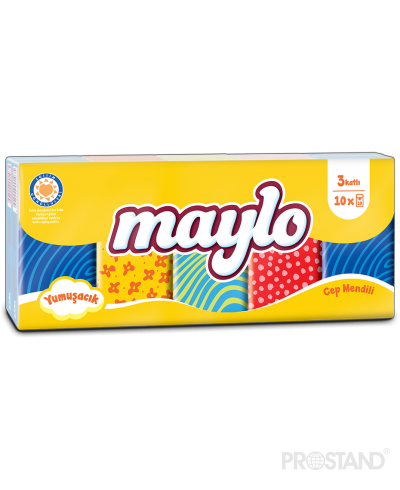MAYLO Servetele de buzunar 10 3 pliuri /500828