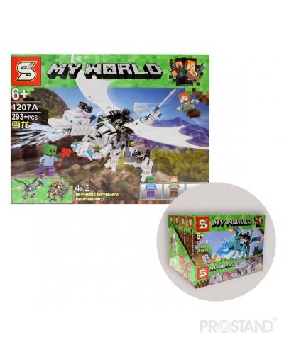 My World конструктор пластиковый 1207 1/4*1/4*6