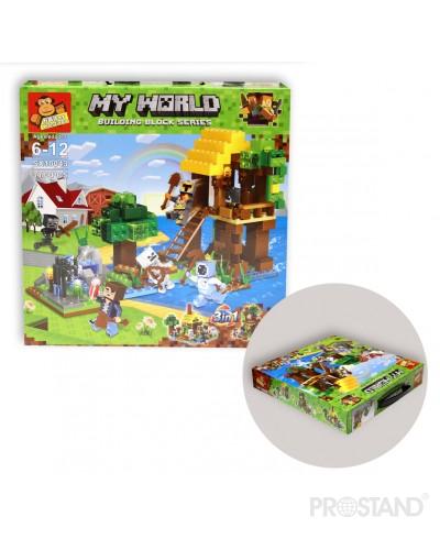 My World constructor din plastic 348+ buc SX10043