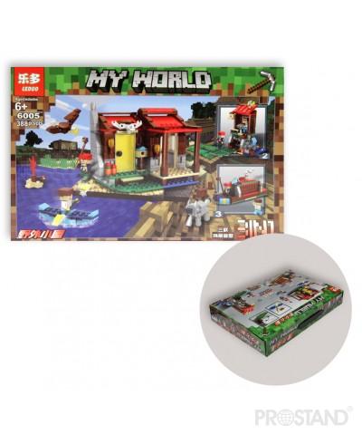 My World constructor din plastic 388 buc 6005