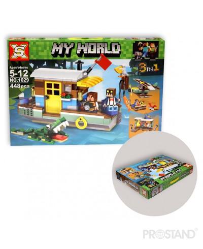 My World constructor din plastic 448 buc 1029