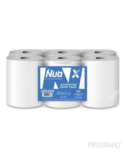 NUA PROF Полотенца бумажные Cellulosa Standard для диспенсера без перфорации 2 слоя 150m 1/6 /501494