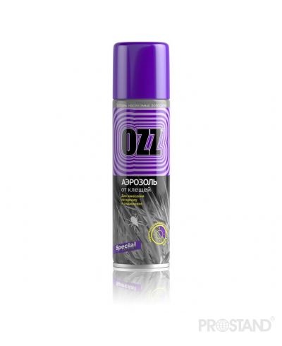 OZZ Special Аэрозоль от клещей для нанесения на одежду и снаряжение 150мл фиолетовый / 020606