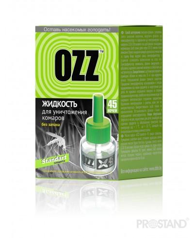 OZZ Standart Жидкость от комаров 45 ночей, 30мл зеленый / 021011