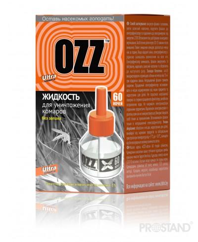OZZ Ultra Жидкость от комаров 60 ночей, 45мл оранжевый / 021012