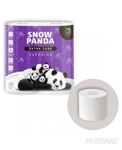 PANDA ExtraCare Туалетная бумага Superior 4 слоя 4 рулона 142 лист 18,03м 1/14