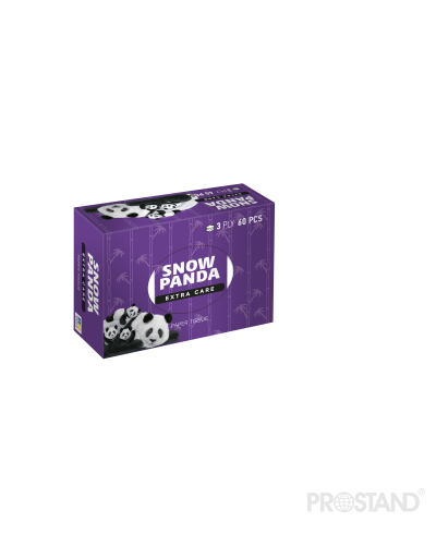 PANDA ExtraCare Servetele cosmetice 3 str. 60 buc