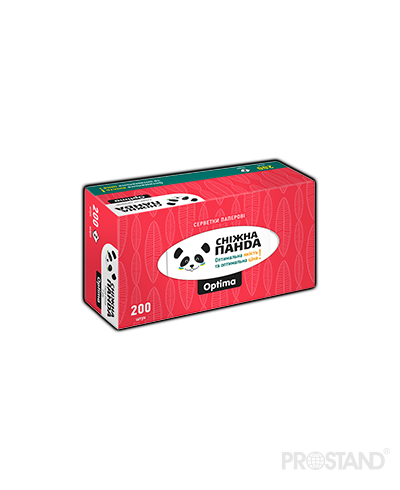 PANDA Optima Servetele cosmetice 2 str. 200 buc