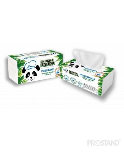 PANDA Prosoape de hirtie 2str. 230*220 mm 140buc albe