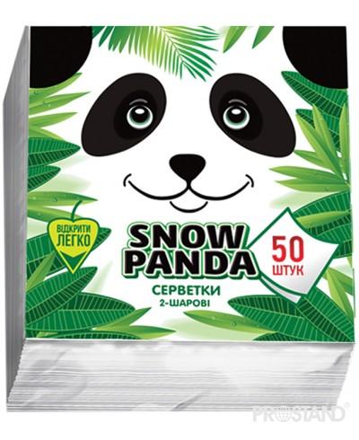 PANDA Салфетки столовые 2 слоя 24*24 50шт 1/24