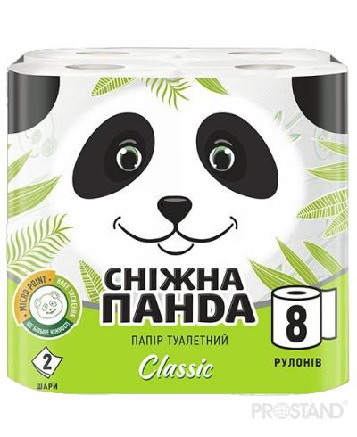 PANDA Hirtie igienica Classic 2str. 8 role 150foi 18.75m