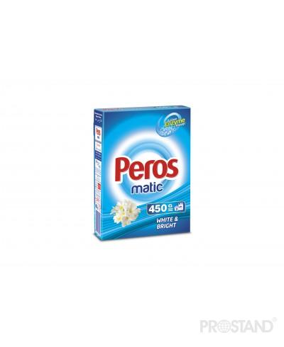 PEROS Detergent praf automat 450g, cutie din carton