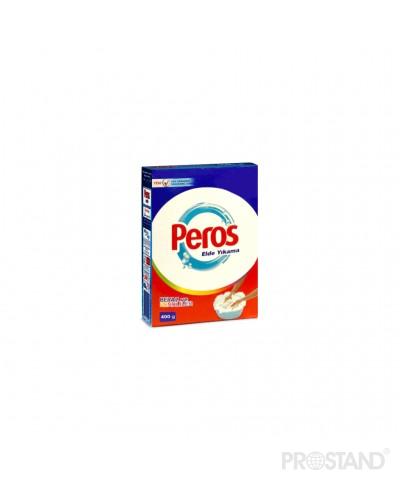 PEROS Detergent praf manual 400gr, cutie din carton, p/u rufe albe si colorate /8086