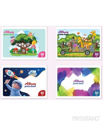 PROSTAND Album p/u desen cu foile lipite A4 40 foi PRT-A4-40 /12