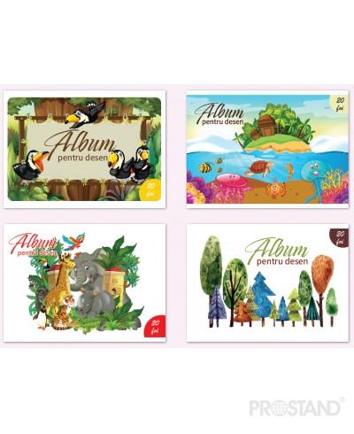 PROSTAND Album p/u desen cu clama A4 20 foi PR-A4-20 /12
