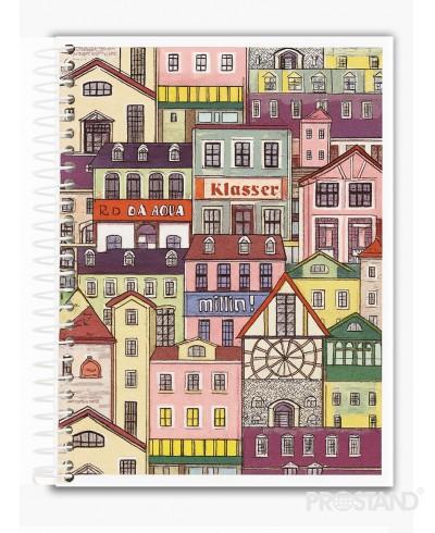 PROSTAND Блокнот на боковой металлич. спирали А6, 80л PR-A6-BMS-80 1/12/192