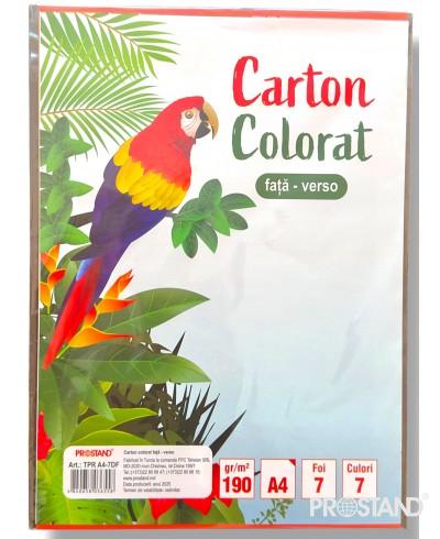 PROSTAND Carton colorat fata-verso 7 foi 7 culori A4 TPR A4-7DF /5