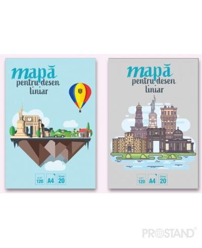 PROSTAND Папка для черчения 20 л A4 PR-20 DL A4 /5/25