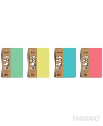 PROSTAND Тетрадь на спирали A4 96 л.на 3 раздела PR-A4-96F-3-SEC /12/24