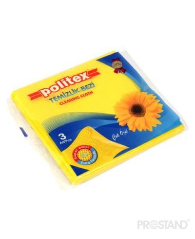 Politex Laveta p/u curatare 3 buc. 38x40cm (perforata) 2124 1/40