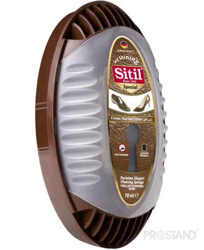 SITIL Губка для обуви с дозатором 10мл 126SRPS /24