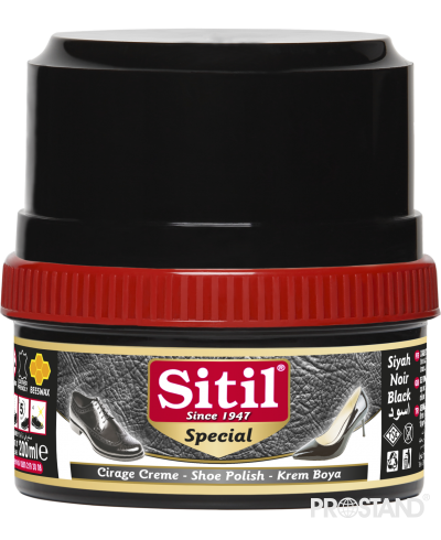 SITIL Крем для обуви с губкой 200 г SSHB117 /48