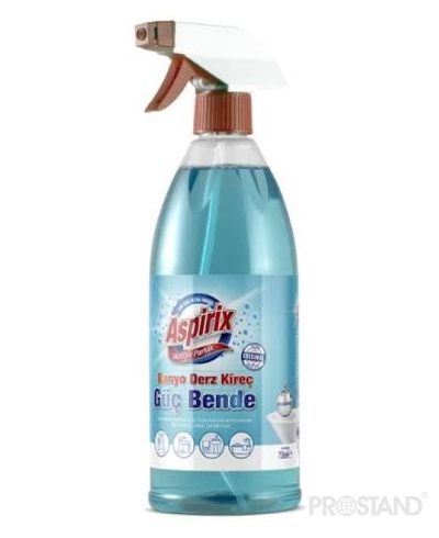 TEX ASPIRIX Solutie p/u curatarea baiei si WC anticalcar DERZ 750ml albastru