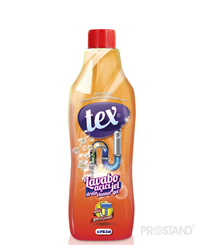 TEX Гель для очистки засоров канализационных труб 1000мл /12