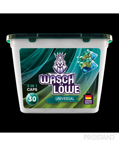 Wasch Lowe Капсулы для стирки белья 3 в1 30 шт*15гр /8