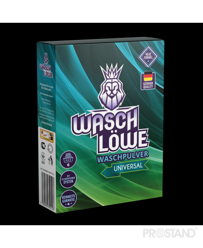 Wasch Lowe Стиральный порошок для ручной и автоматической стирки белья 420гр. в коробке /18