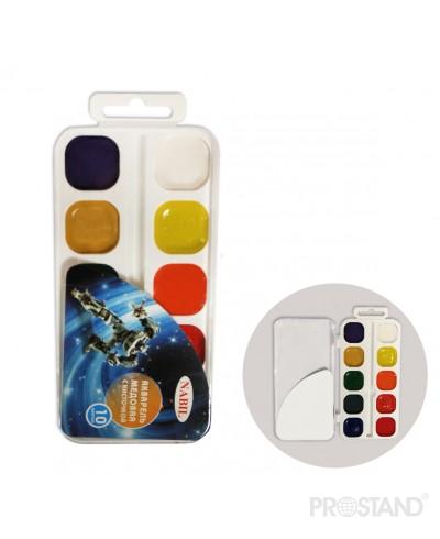 Акварель 10 цв. без кисточки 3820-10 / NB-3052 1/36/144