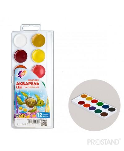 Acuarela ZOO ambalaj din plastic 12 cul f/p 19С 1249-08 Луч