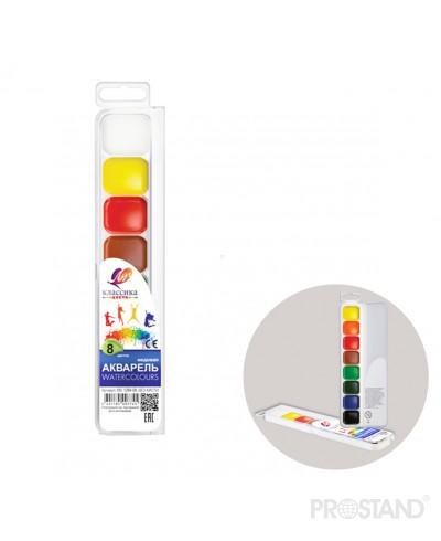 Акварель Классика 8 цв. без /к 19С 1284-08 Луч /48