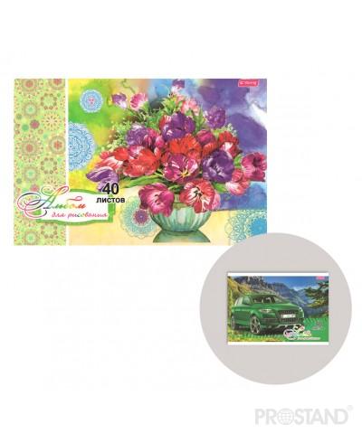 Альбом для рисования с блёсками 40л 870-40-70AT /8/128