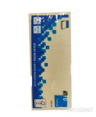 Hirtie p/u notite lipici 3*50*40mm 3*100f Info notes 5653-01 1/4