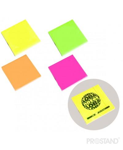 Hirtie p/u notite lipici 75x75mm 100f GN NeonMix 3654-39