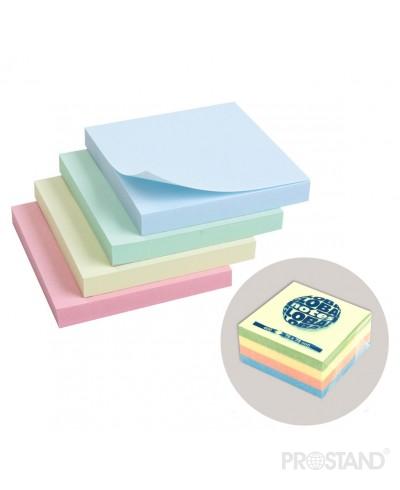 Hirtie p/u notite lipici 75x75mm 4*100f GN Mix 3820-98