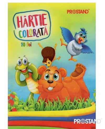 Цветная бумага двухсторонняя 10л 5 цв Prostand HPRB 10-60 /50