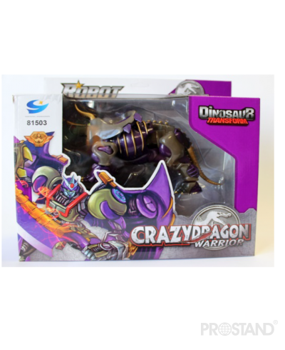 Динозавр-трансформер пластиковый 81503