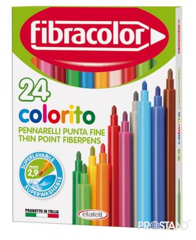 Carioci 24 cul lavabile Fibracolor 10539SW024SE