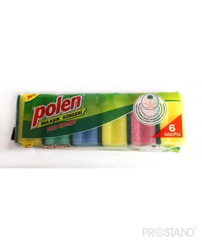 Polen Губка для мытья посуды средняя эконом P3066 1/6