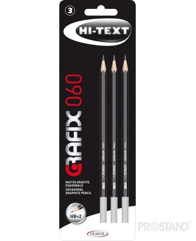 Creion 060 Hi-Text Grafix Blister 3buc