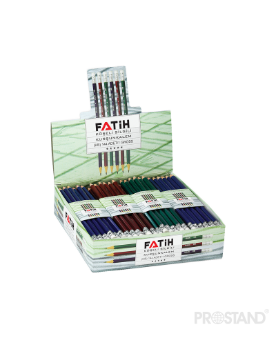 Карандаш с резинкой Fatih Silgili HB 16600 /12/144/3456