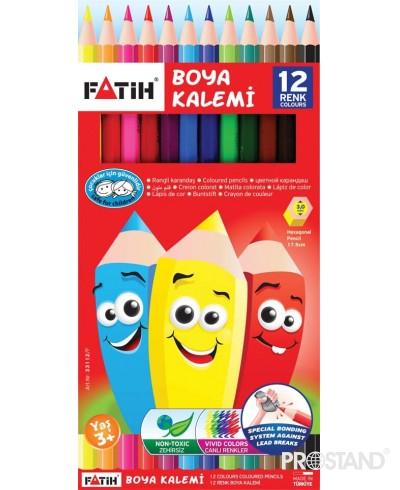 Карандаши цветные 12 цв. Fatih 33112 /12/288