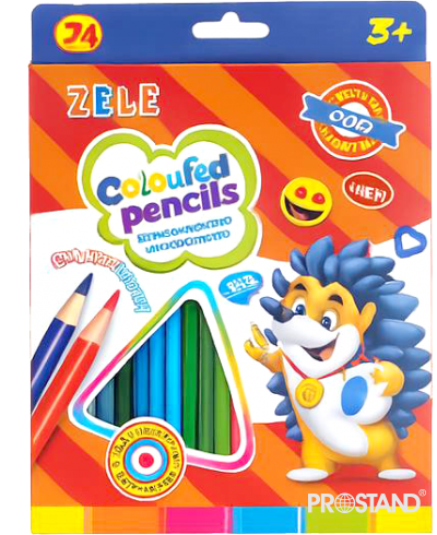 Creioane color 24 cul. ZL-5002-24