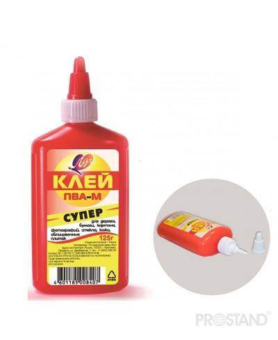 Клей ПВА-М 125 г. в красном. флаконе 20C 1333-08 Луч /40