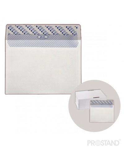 Plic 114x162 C6 alb siliconic 80gr/m2 ASIL