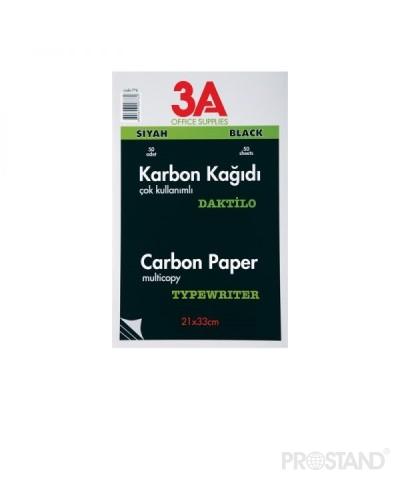 Копирка A4 50шт 776 3A черная /100